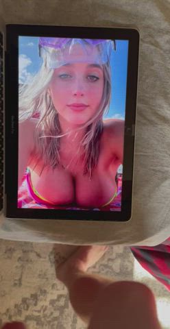 big tits bikini cumshot tiktok tribute clip