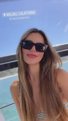 Bikini Natural Tits Victoria Justice clip