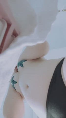 Bathroom play~ Would you like to enjoy Niku's naked body? :)