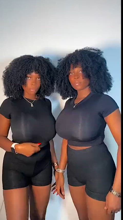 afro big tits natural natural tits twins wholesome clip