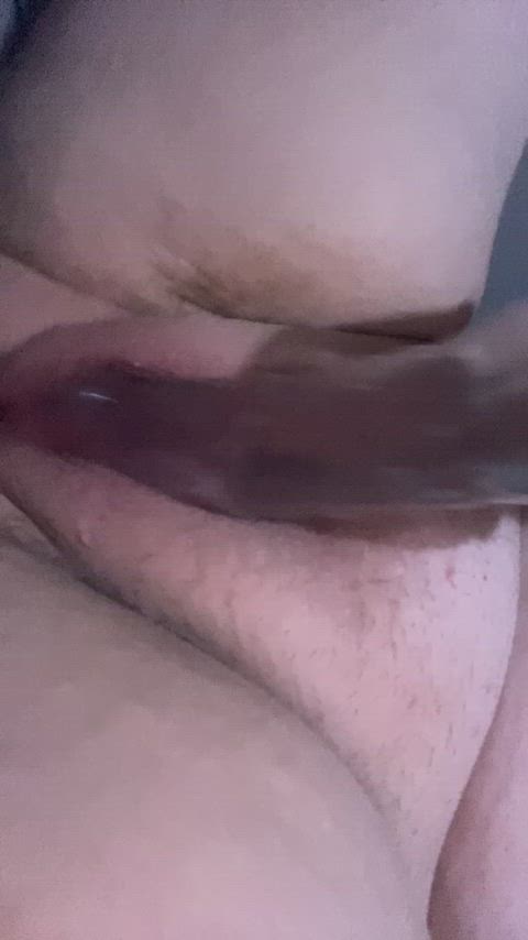 my wet goonette pussy eats up this dildo so well😍