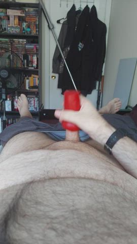 chubby cumshot hairy toy clip