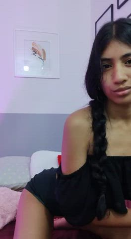 camgirl latina seduction sensual skinny teen teens webcam clip
