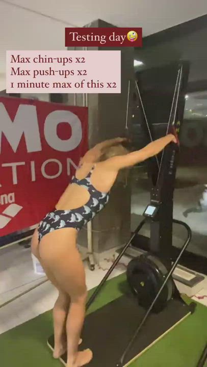 Ass Swimsuit Thong clip