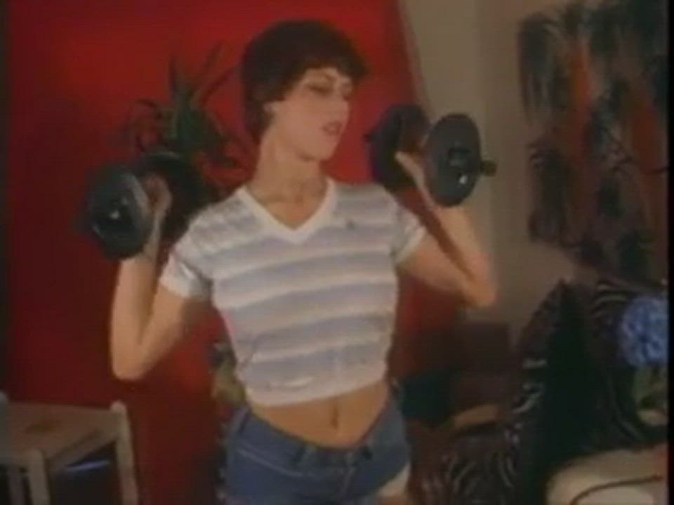 Big Tits Vintage Workout clip