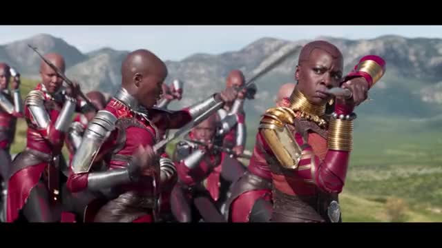 Black Panther (2018) - Killmonger vs Dora Milaje - Full Fight Scene HD - Supercut