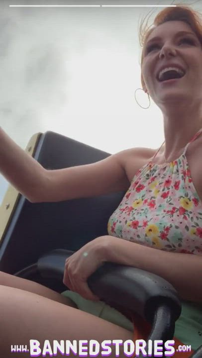 Sexy Redhead Lacy Lennon Picked Up and Fucked on Public Instagram POV Story