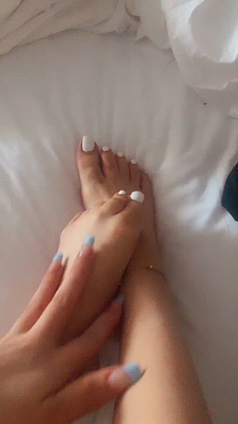 feet feet fetish nails toes clip