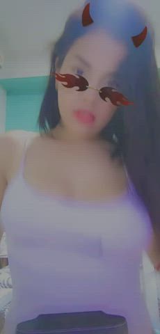 Big Tits Bouncing Tits Camgirl Curvy Latina Model Nipples Teen Webcam clip