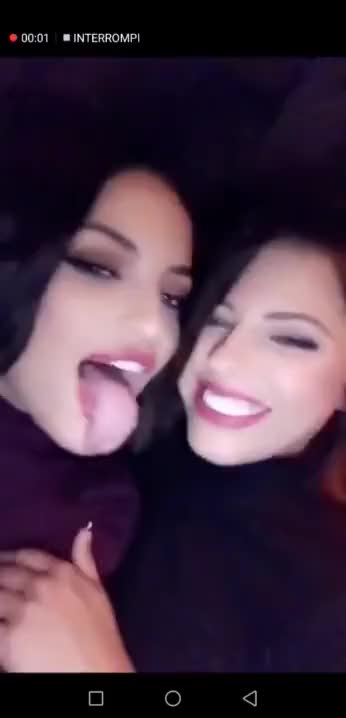 Long Tongue Sucking Kissa Sins  Adriana Chechik