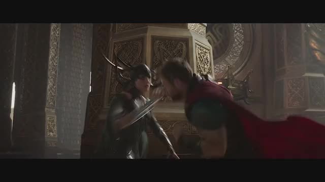 Thor vs Hela - Throne Room Fight Scene - Thor Lost His Eye - Thor Ragnarok (2017)