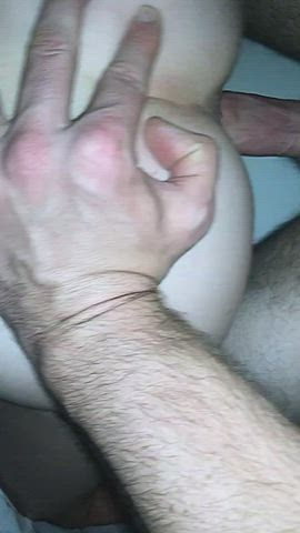 Long weekend ended with hubby’s friend giving me an anal creampie