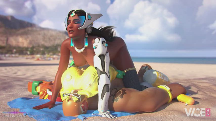 3d animation cowgirl indian interracial overwatch riding overwatch-porn rule-34 clip