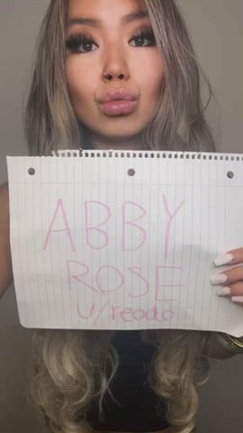 Hi I'm Abby 🥰