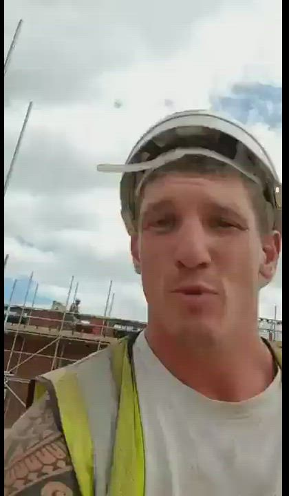 Getting his cock out onsite