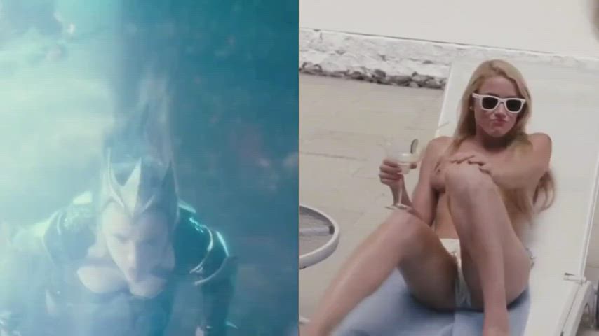 Amber Heard (Superhero vs Undressed)