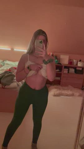 i´m ready for my post workout shake (F)