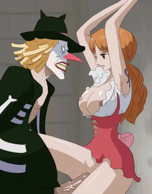 Nami fucked by Charlotte Mont-d'Or (Luffy)