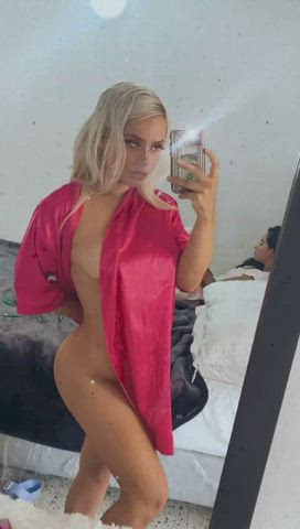 blonde latina lingerie sensual clip