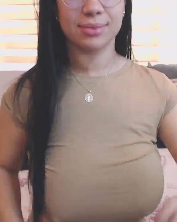 Big Tits Nerdy Latina