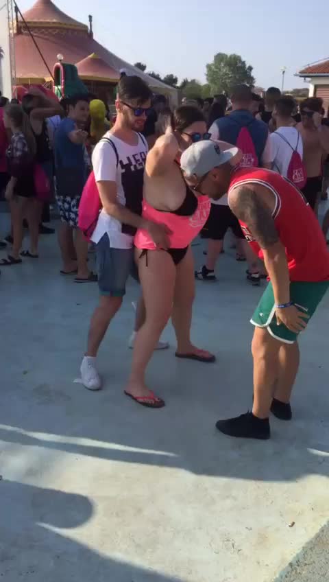 Sucking dick at festival
