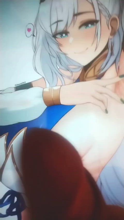 anime armpit big tits hentai tribute clip