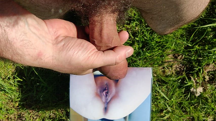 My [ 5,9 inch ] cock ...first time outdoor tribute to my wife photo