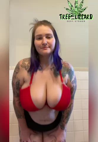 bbw bouncing tits huge tits clip