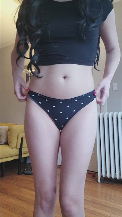 [Selling][US] I just put on these cute polka dot panties yesterday and they've gotten