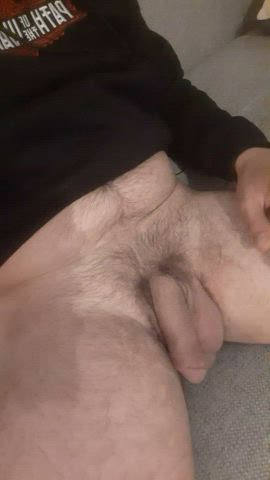 amateur big dick cock cum erection gay handjob little dick masturbating pov clip