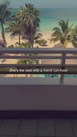 Blonde Blowjob Cheating Friends Hotwife clip