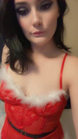 christmas cosplay fansly goth onlyfans urfavgothxx clip