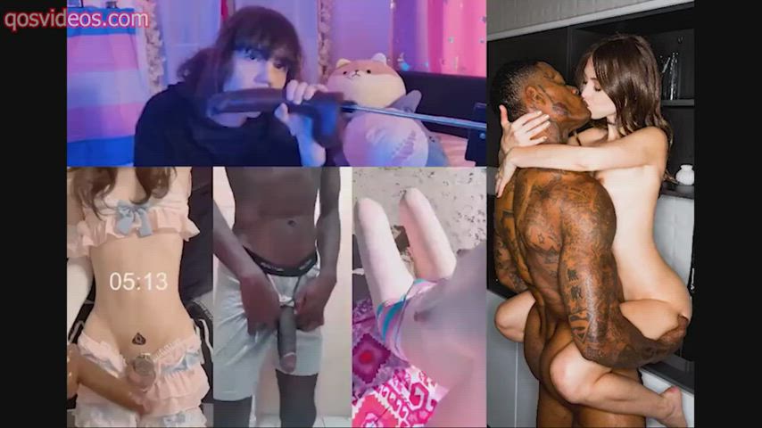 BBC Bull Chastity Cuckold Hotwife Humiliation Interracial Split Screen Porn Porn