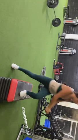 Celebrity Spandex Workout clip