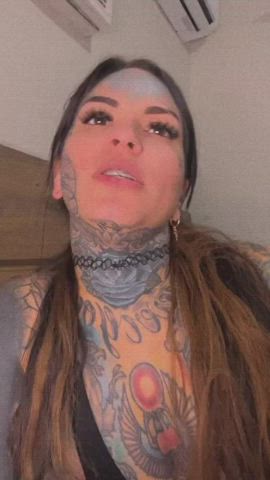 cleavage milf tattoo clip