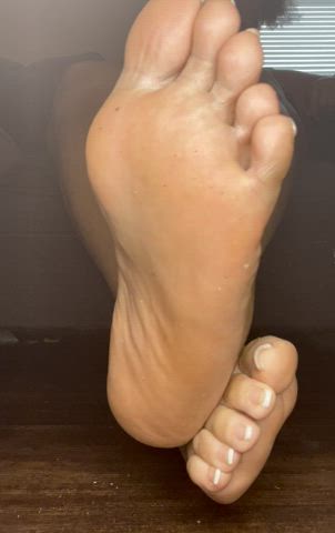 My feet belongs on your face. Lick them clean