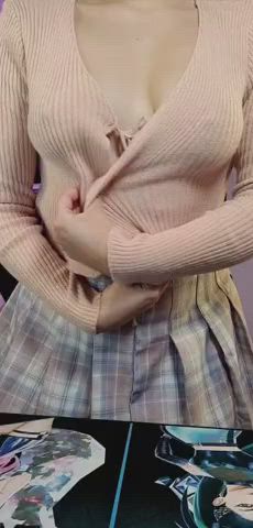 bouncing tits girlfriend natural tits nipples nude onlyfans thick tits xvideos clip