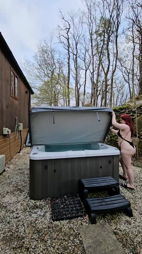 big ass bikini girl next door micro bikini outdoor pale red hair redhead swimsuit