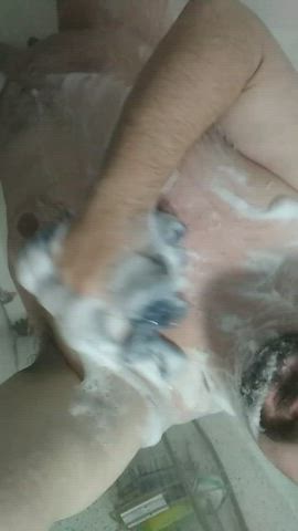 chubby nsfw shower soapy clip