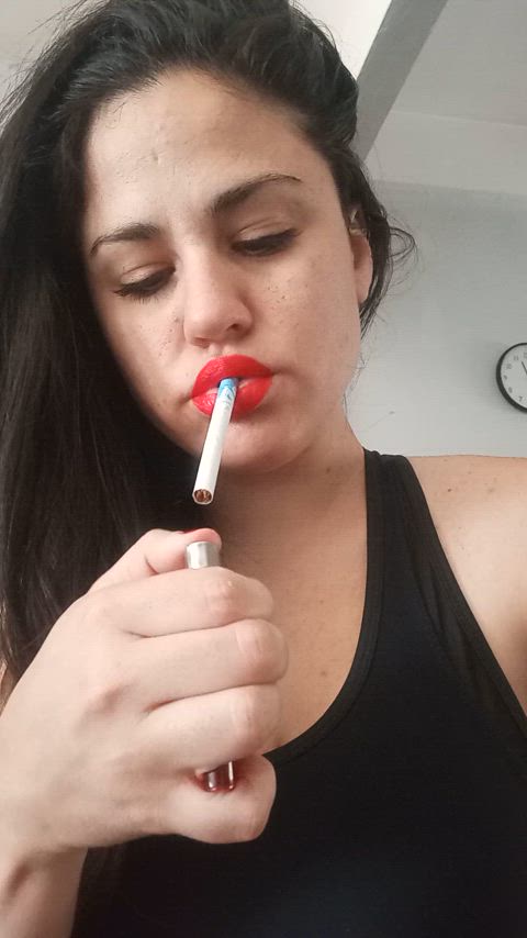face smothering smoking women clip