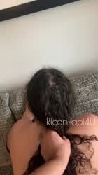 Fat Ass Latina likes her hair pulled