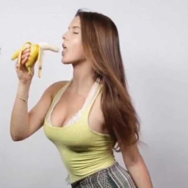 Amanda Cerny Eating a Banana Part 2
