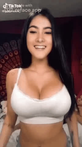big tits celebrity selfie clip