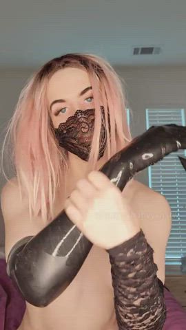 anal blonde fisting mask messy tits trans clip