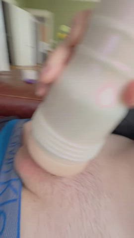 amateur big dick cumshot homemade jerk off masturbating clip
