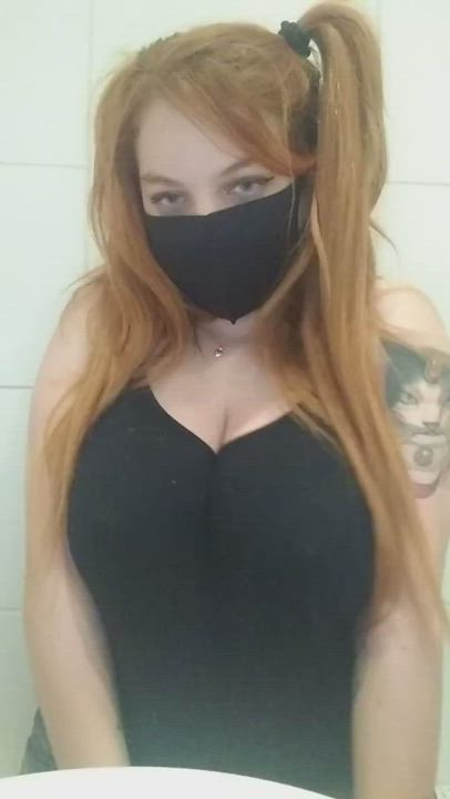 [OC]Titty Tuesday! Your Local Big Titty Goth GF is passing through, come say hi!👋