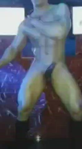 Big Dick Dancing Gay Nightclub Stripper clip