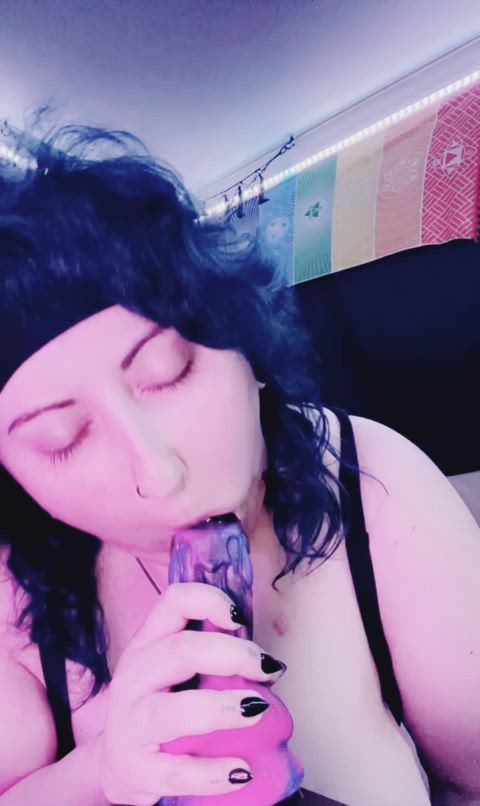 amateur bbw bad dragon blowjob dildo licking onlyfans sbbw solo sucking bad-dragon-toy-lovers