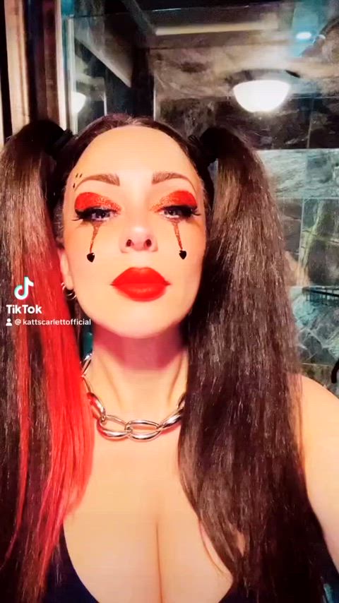 alternative big tits goth tiktok clip