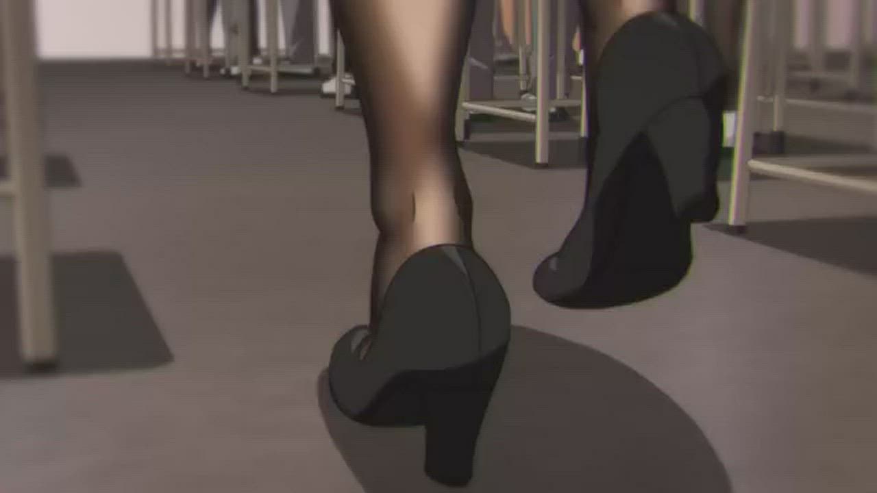 Foot Foot Fetish Shoes Tights clip
